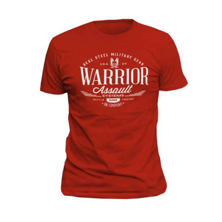 Warrior Vintage T-Shirt Red