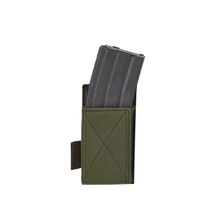 Warrior Single Elastic Mag Pouch Olive Drab