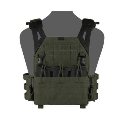 Warrior LPC V2 DFP TMOP Low Profile Plate Carrier Combo with Detachable Triple 5.56 Molle Open Mag Panel