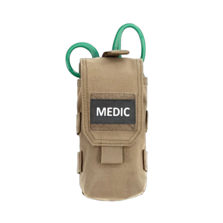 Warrior Individual First Aid Pouch Coyote Tan