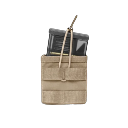 Warrior Single MOLLE Open Pouch HK417 Coyote Tan