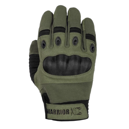 Warrior Omega Hard Knuckle Glove Olive