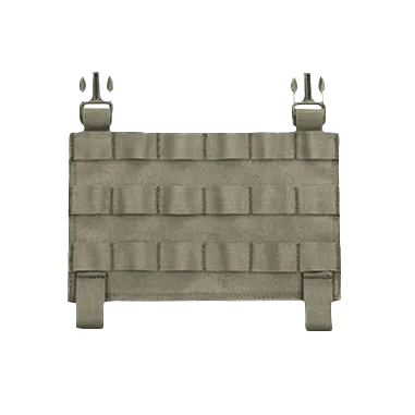 Warrior Detachable MOLLE Front Panel Ranger Green