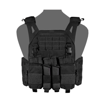 Warrior LPC V1 DFP MK1 Low Profile Plate Carrier Combo with 3x Universal Open Mag Pouches, 2x Utility Pouches, 2x 9mm Pistol Mag Pouches