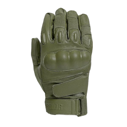 Warrior Firestorm Hard Knuckle Glove Olive Drab