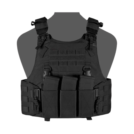 Warrior QRC DFP TEMP Quad Release Plate Carrier Combo with Detachable Triple 5.56 Elastic Open Mag Panel