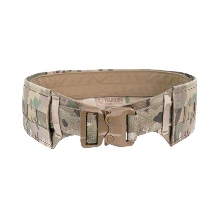 Warrior Laser Cut Low Profile Belt with Polymer Cobra Belt