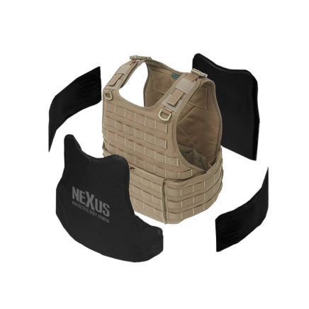 Nexus QRC/RICAS Compact Level IIIa Soft Armour Front, Back & Sides