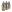 Warrior Triple Open 5.56mm Mag/Bungee Retention with 3 Pistol Mag Pouches MultiCam
