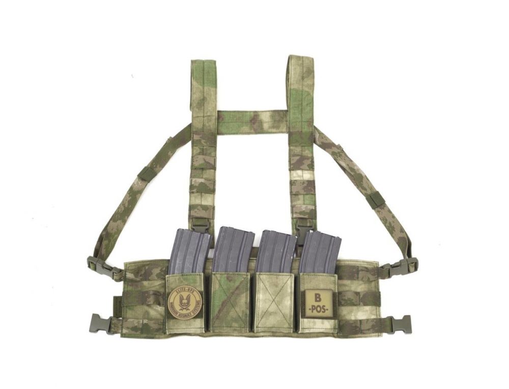 Low Profile Chest Rig A-TACS FG | Warrior Assault Systems