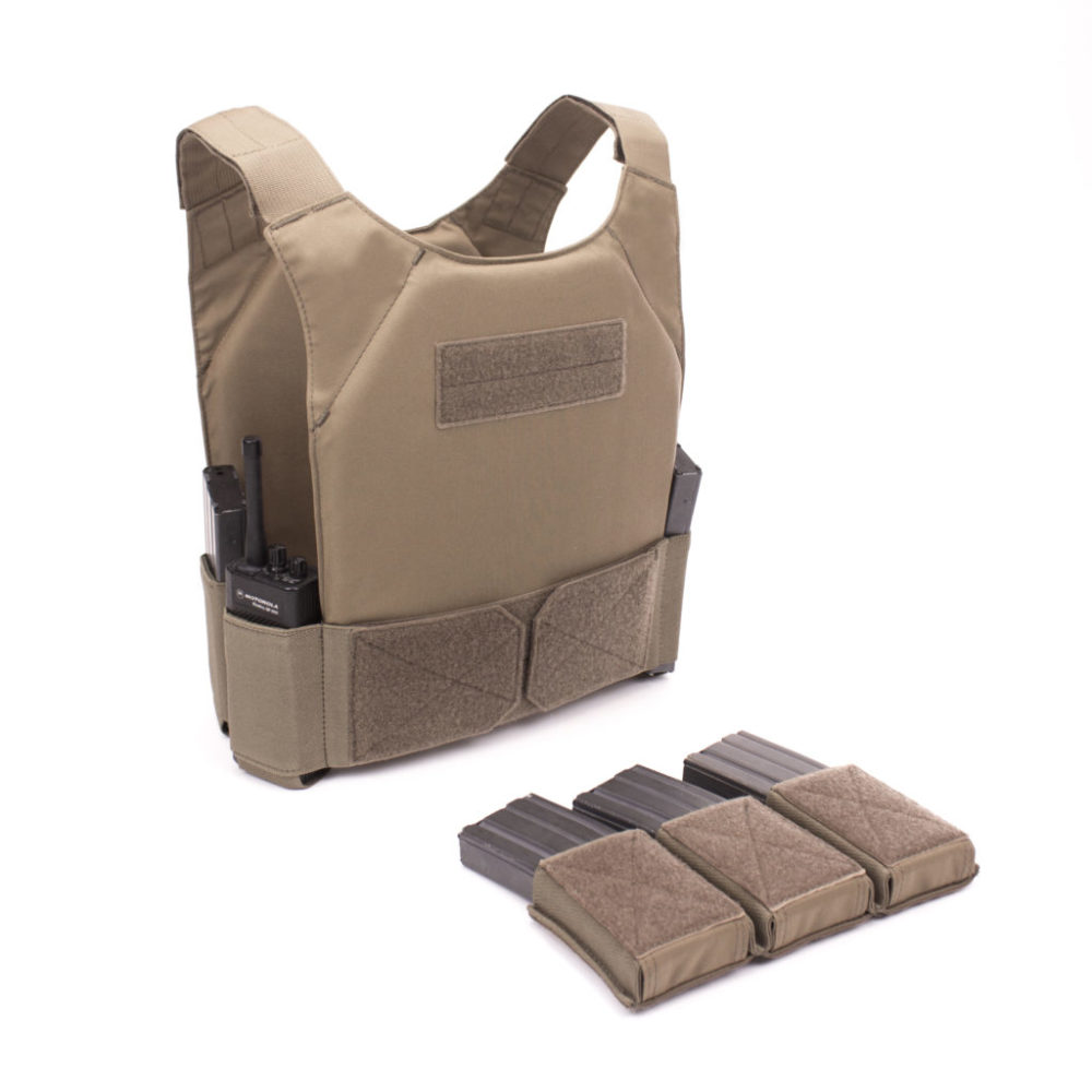 CHALECO TACTICO PLATE CARRIER FORCE MK1 COYOTE