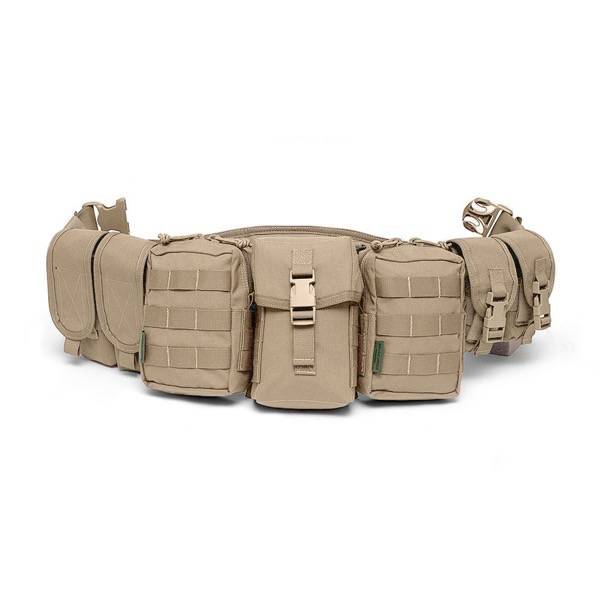 Tasche rund, Molle A, coyote tan