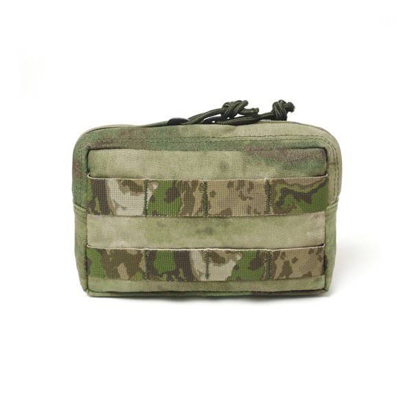 Small Horizontal MOLLE Pouch Ranger Green