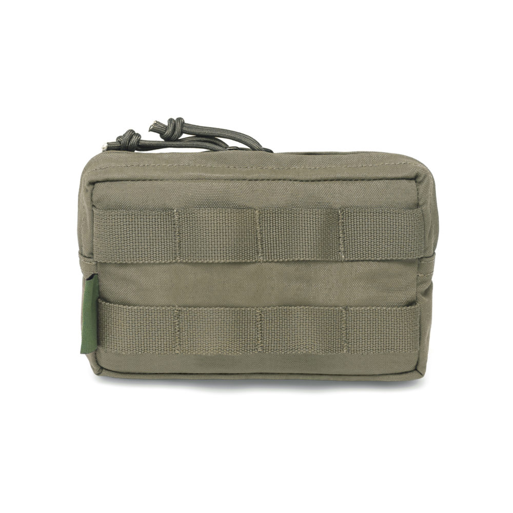 Small Horizontal MOLLE Pouch Ranger Green