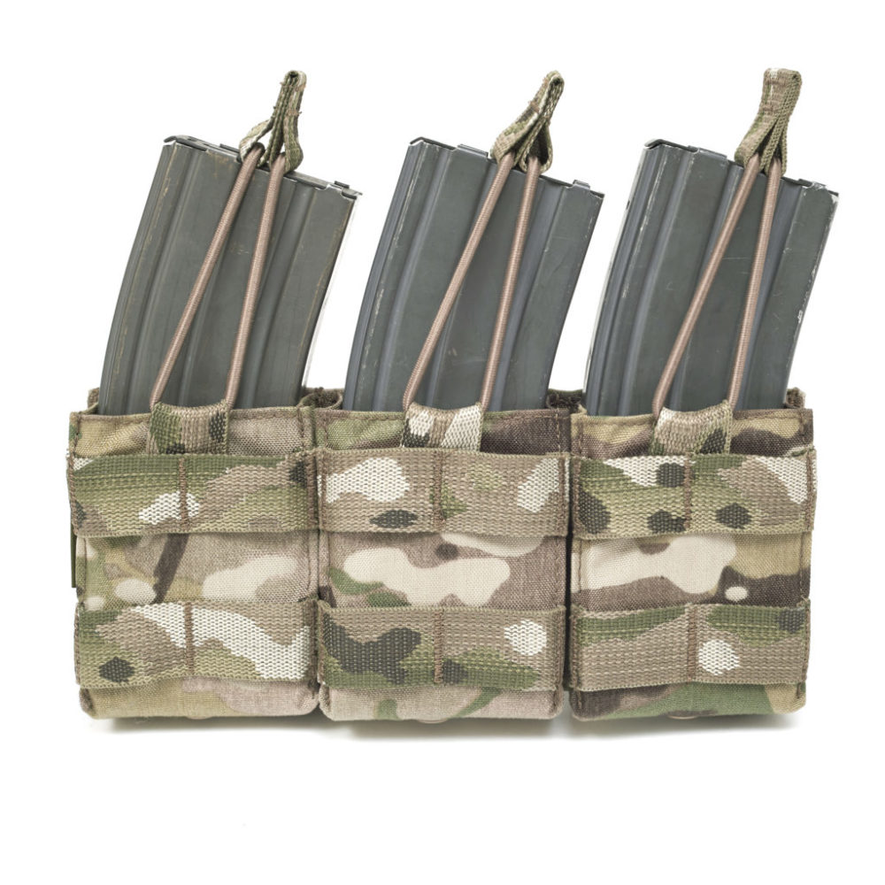 Triple Snap Mag Pouch for M4 5.56 MultiCam | Warrior Assault Systems