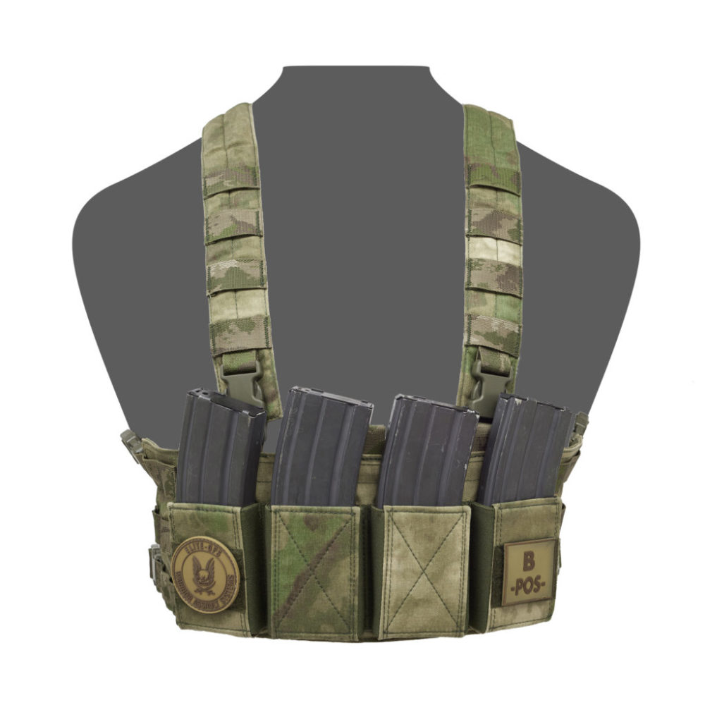 Low Profile Chest Rig A-TACS FG | Warrior Assault Systems