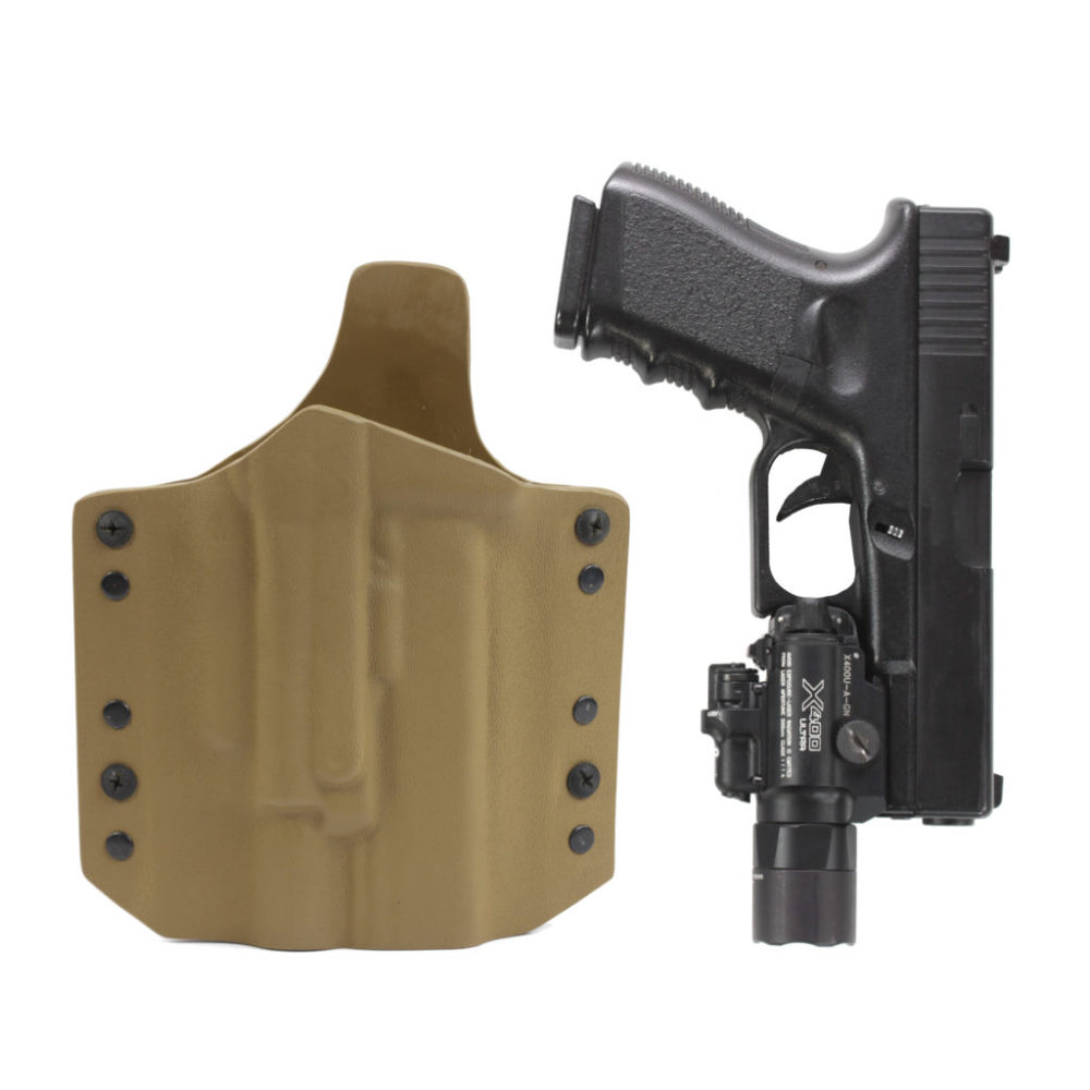Multicam Kydex Holster for Glock Roland Special Surefire X300 Ultra A 