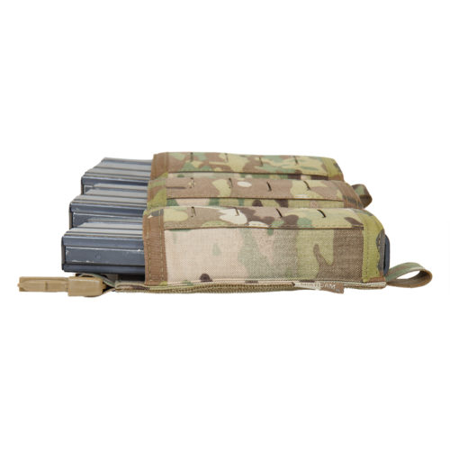 UK Tactical - Warrior Assault Systems Laser Cut Triple Snap Mag Pouch